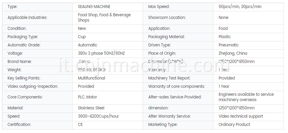 Coffee capsule filling machine 60PCS